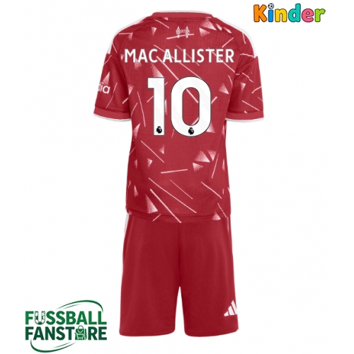 Liverpool Alexis Mac Allister #10 Replik Heimtrikot Kinder 2026-27 Kurzarm (+ Kurze Hosen)